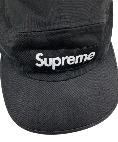 SUPREME（シュプリーム）SUPREME (シュプリーム) キャンプキャップ ブラックの古着・服飾アイテム