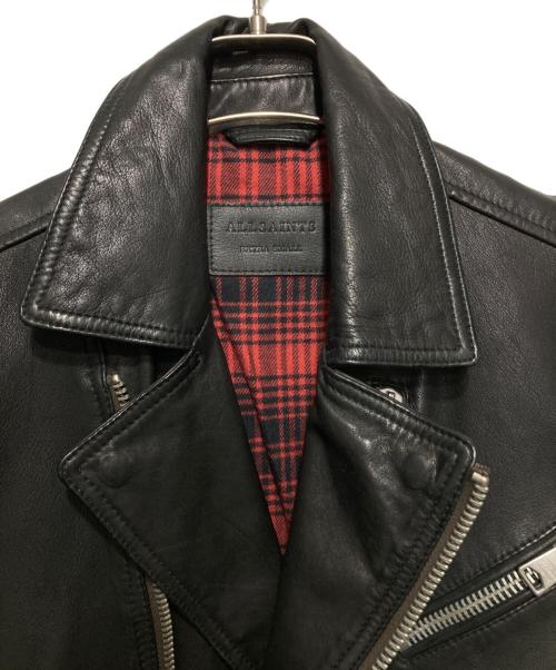 ALL SAINTS（オールセインツ）ALL SAINTS (オールセインツ) KLISKO BIKER ブラック サイズ:XSの古着・服飾アイテム