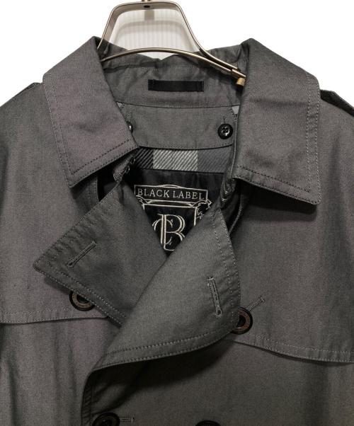 BLACK LABEL CRESTBRIDGE（ブラックレーベル クレストブリッジ）BLACK LABEL CRESTBRIDGE (ブラックレーベル クレストブリッジ) ライナー付トレンチコート グレー サイズ:Mの古着・服飾アイテム