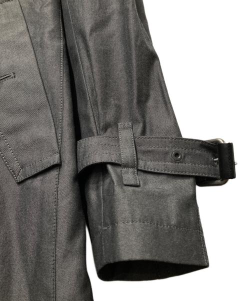BLACK LABEL CRESTBRIDGE（ブラックレーベル クレストブリッジ）BLACK LABEL CRESTBRIDGE (ブラックレーベル クレストブリッジ) ライナー付トレンチコート グレー サイズ:Mの古着・服飾アイテム