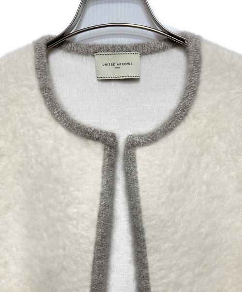 UNITED ARROWS（ユナイテッドアローズ）UNITED ARROWS (ユナイテッドアローズ) フォックス カシミヤ ニットベスト ベージュ サイズ:-の古着・服飾アイテム