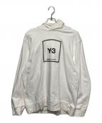 Y-3ワイスリー）の古着「U SQ LBL GRPHC HOODIE」｜ホワイト