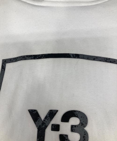 Y-3（ワイスリー）Y-3 (ワイスリー) U SQ LBL GRPHC HOODIE ホワイト サイズ:XLの古着・服飾アイテム