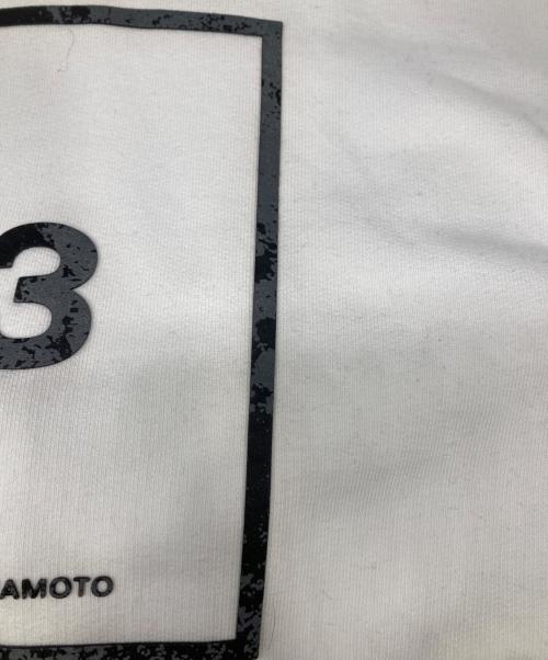 Y-3（ワイスリー）Y-3 (ワイスリー) U SQ LBL GRPHC HOODIE ホワイト サイズ:XLの古着・服飾アイテム