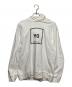 Y-3（ワイスリー）の古着「U SQ LBL GRPHC HOODIE」｜ホワイト