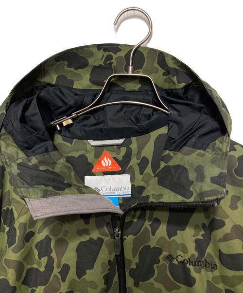 Columbia（コロンビア）Columbia (コロンビア) デクルーズサミットパターンド ジャケット グリーン サイズ:Lの古着・服飾アイテム