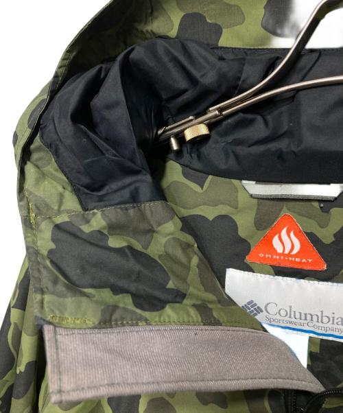 Columbia（コロンビア）Columbia (コロンビア) デクルーズサミットパターンド ジャケット グリーン サイズ:Lの古着・服飾アイテム