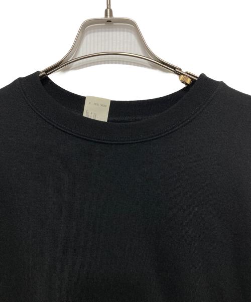 N.HOOLYWOOD（エヌ ハリウッド）N.HOOLYWOOD (エヌ ハリウッド) CREWNECK SWEARTSHIRT/クルーネックスウェット ブラック サイズ:38の古着・服飾アイテム