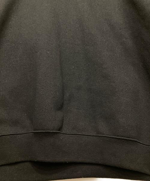 N.HOOLYWOOD（エヌ ハリウッド）N.HOOLYWOOD (エヌ ハリウッド) CREWNECK SWEARTSHIRT/クルーネックスウェット ブラック サイズ:38の古着・服飾アイテム