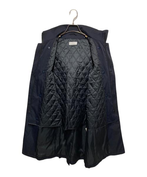 BARNEYS NEWYORK（バーニーズ・ニューヨーク）BARNEYS NEWYORK (バーニーズ・ニューヨーク) スタンドカラーコート ネイビー サイズ:48の古着・服飾アイテム