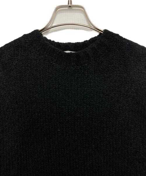 H BEAUTY&YOUTH（エイチ ビューティー&ユース）H BEAUTY&YOUTH (エイチ ビューティー&ユース) TAM CLOUD クルーネックニット ブラック サイズ:USA36の古着・服飾アイテム