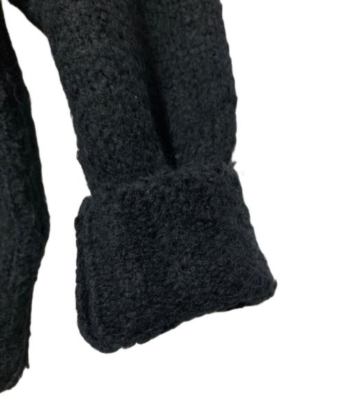 H BEAUTY&YOUTH（エイチ ビューティー&ユース）H BEAUTY&YOUTH (エイチ ビューティー&ユース) TAM CLOUD クルーネックニット ブラック サイズ:USA36の古着・服飾アイテム