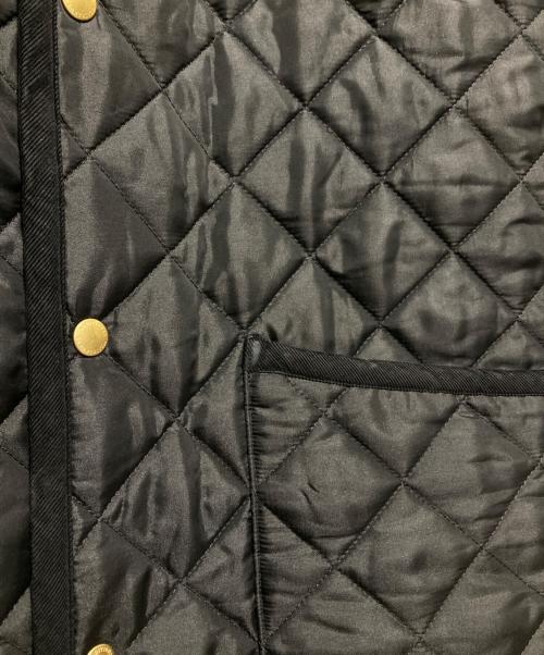 Traditional Weatherwear（トラディショナルウェザーウェア）Traditional Weatherwear (トラディショナルウェザーウェア) フーデッドキルティングコート ブラック サイズ:34の古着・服飾アイテム