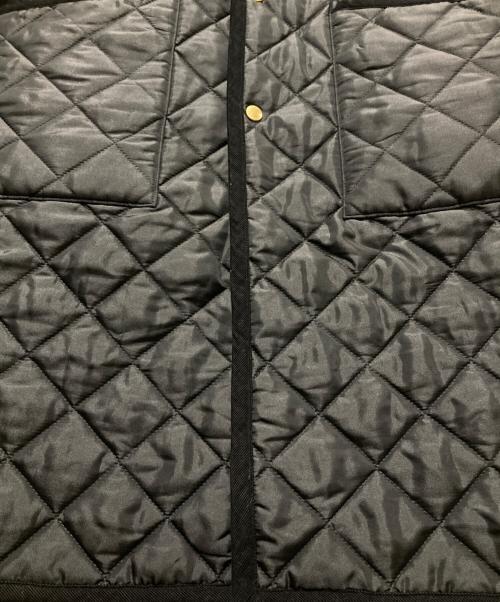 Traditional Weatherwear（トラディショナルウェザーウェア）Traditional Weatherwear (トラディショナルウェザーウェア) フーデッドキルティングコート ブラック サイズ:34の古着・服飾アイテム