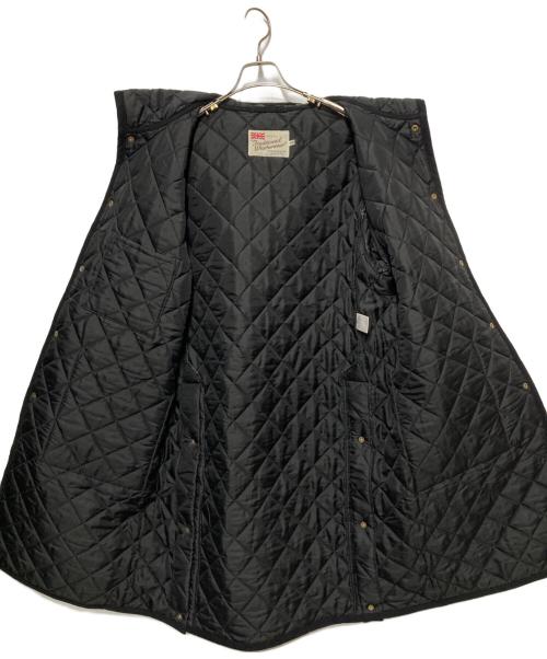 Traditional Weatherwear（トラディショナルウェザーウェア）Traditional Weatherwear (トラディショナルウェザーウェア) フーデッドキルティングコート ブラック サイズ:34の古着・服飾アイテム