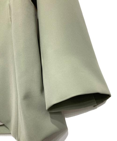 Noble（ノーブル）Noble (ノーブル) ベルテッドイージープレーンジャケット グリーン サイズ:38の古着・服飾アイテム