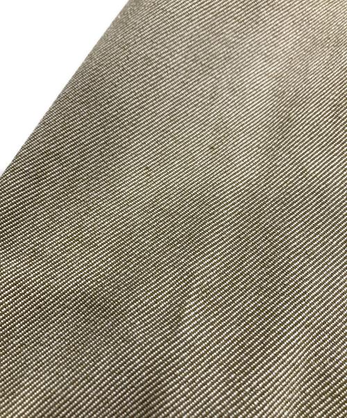 MIOSMOKEY（ミオズモーキー）MIOSMOKEY (ミオズモーキー) C/W DENIM APRON DR：ワンピース カーキ サイズ:36の古着・服飾アイテム