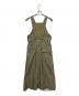 MIOSMOKEY (ミオズモーキー) C/W DENIM APRON DR：ワンピース カーキ サイズ:36：13000円