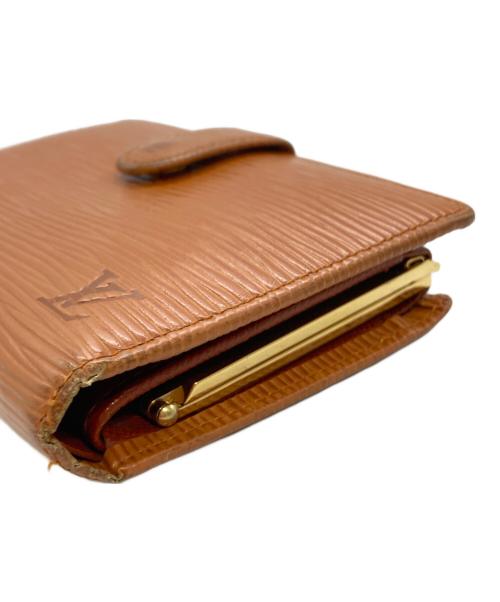 LOUIS VUITTON（ルイ ヴィトン）LOUIS VUITTON (ルイ ヴィトン) ポルトフォイユ・ヴィエノワ/がま口財布 ブラウンの古着・服飾アイテム