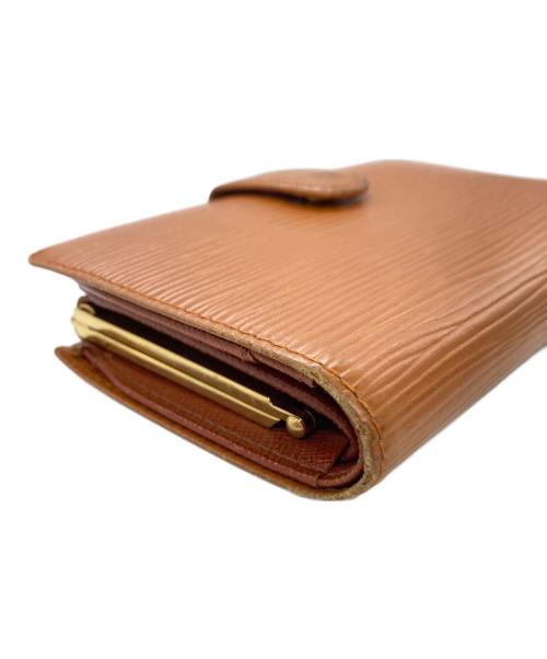 LOUIS VUITTON（ルイ ヴィトン）LOUIS VUITTON (ルイ ヴィトン) ポルトフォイユ・ヴィエノワ/がま口財布 ブラウンの古着・服飾アイテム