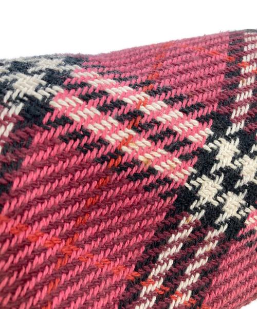 BURBERRY BLUE LABEL（バーバリーロンドンブルーレーベル）BURBERRY BLUE LABEL (バーバリーロンドンブルーレーベル) チェック柄ワンショルダーバッグ ピンクの古着・服飾アイテム