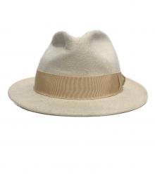 KNOX（ノックス）の古着「ウール中折れハット」｜ベージュ