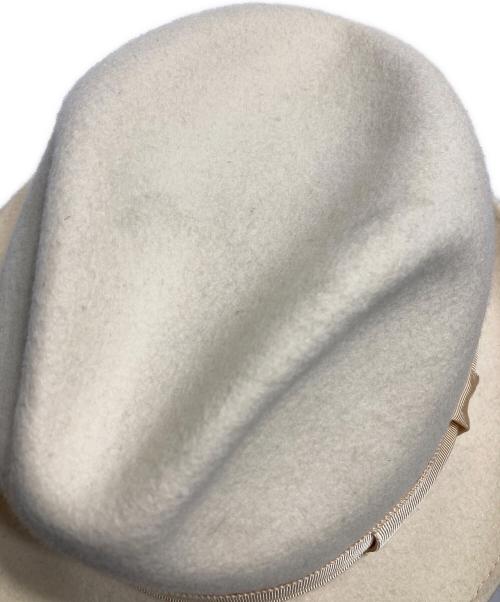 KNOX（ノックス）KNOX (ノックス) ウール中折れハット ベージュの古着・服飾アイテム