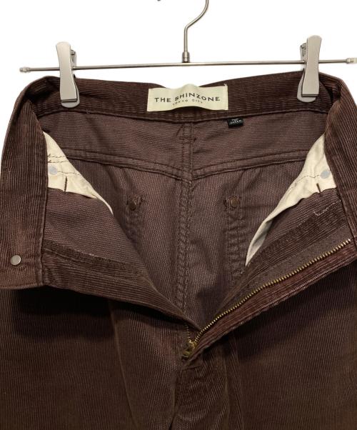THE SHINZONE（ザ シンゾーン）THE SHINZONE (ザ シンゾーン) コーデュロイパンツ ブラウン サイズ:W38の古着・服飾アイテム