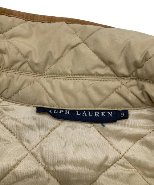 RALPH LAUREN（ラルフローレン）RALPH LAUREN (ラルフローレン) キルティングコート ベージュ サイズ:9の古着・服飾アイテム