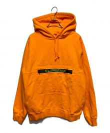 SUPREME（シュプリーム）の古着「Zip Pouch Hooded Sweatshirt/スウェットパーカー」｜オレンジ