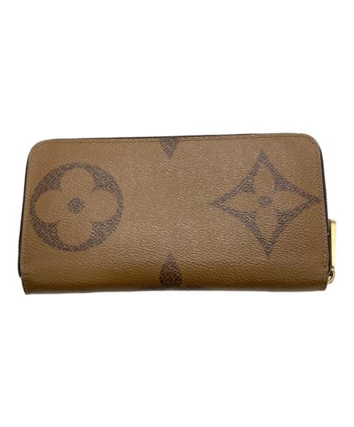LOUIS VUITTON（ルイ ヴィトン）LOUIS VUITTON (ルイ ヴィトン) ラウンドジップウォレット ブラウンの古着・服飾アイテム
