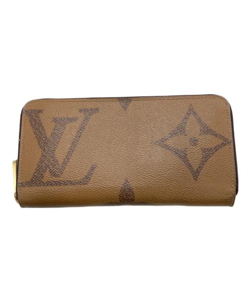 LOUIS VUITTON（ルイ ヴィトン）LOUIS VUITTON (ルイ ヴィトン) ラウンドジップウォレット ブラウンの古着・服飾アイテム