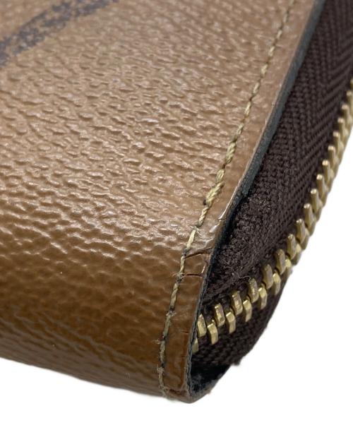 LOUIS VUITTON（ルイ ヴィトン）LOUIS VUITTON (ルイ ヴィトン) ラウンドジップウォレット ブラウンの古着・服飾アイテム