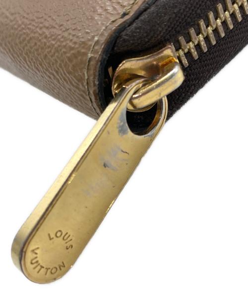 LOUIS VUITTON（ルイ ヴィトン）LOUIS VUITTON (ルイ ヴィトン) ラウンドジップウォレット ブラウンの古着・服飾アイテム