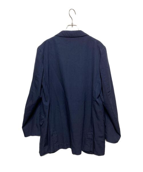 COMME des GARCONS HOMME DEUX（コムデギャルソン オム ドゥ）COMME des GARCONS HOMME DEUX (コムデギャルソン オム ドゥ) ウールギャバジン 製品染めジャケット ネイビー サイズ:Lの古着・服飾アイテム