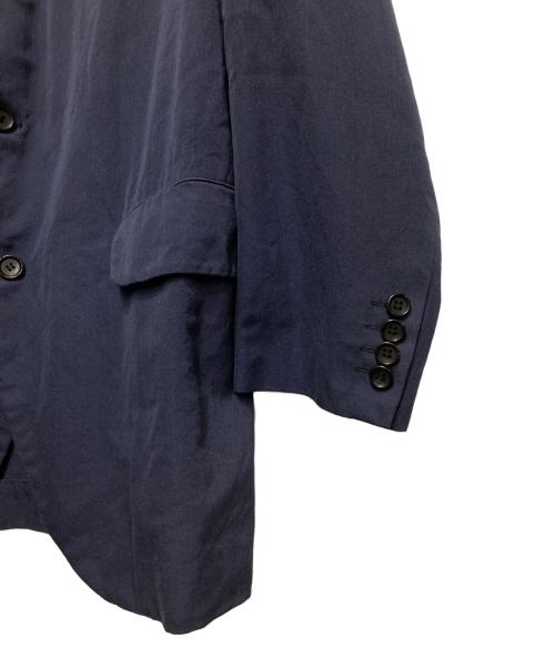 COMME des GARCONS HOMME DEUX（コムデギャルソン オム ドゥ）COMME des GARCONS HOMME DEUX (コムデギャルソン オム ドゥ) ウールギャバジン 製品染めジャケット ネイビー サイズ:Lの古着・服飾アイテム