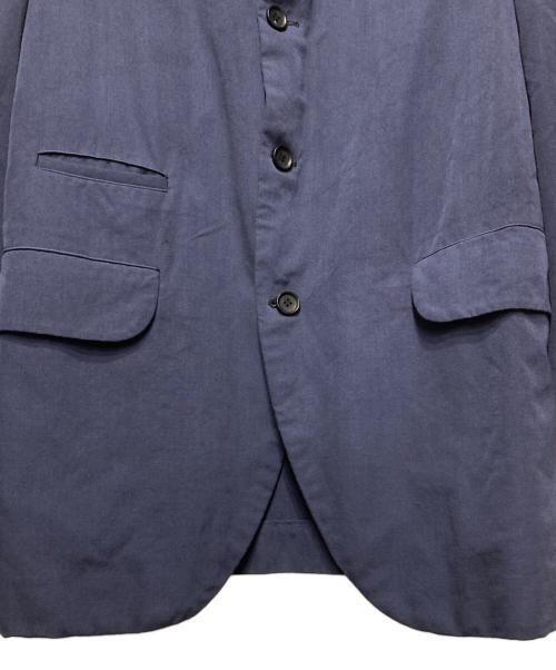 COMME des GARCONS HOMME DEUX（コムデギャルソン オム ドゥ）COMME des GARCONS HOMME DEUX (コムデギャルソン オム ドゥ) ウールギャバジン 製品染めジャケット ネイビー サイズ:Lの古着・服飾アイテム