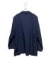 COMME des GARCONS HOMME DEUX (コムデギャルソン オム ドゥ) ウールギャバジン 製品染めジャケット ネイビー サイズ:L：27000円