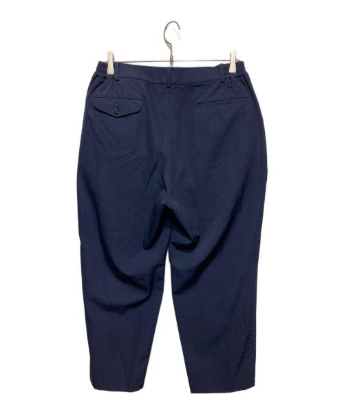 COMME des GARCONS HOMME DEUX（コムデギャルソン オム ドゥ）COMME des GARCONS HOMME DEUX (コムデギャルソン オム ドゥ) 製品染めウールギャバパンツ ネイビー サイズ:Lの古着・服飾アイテム