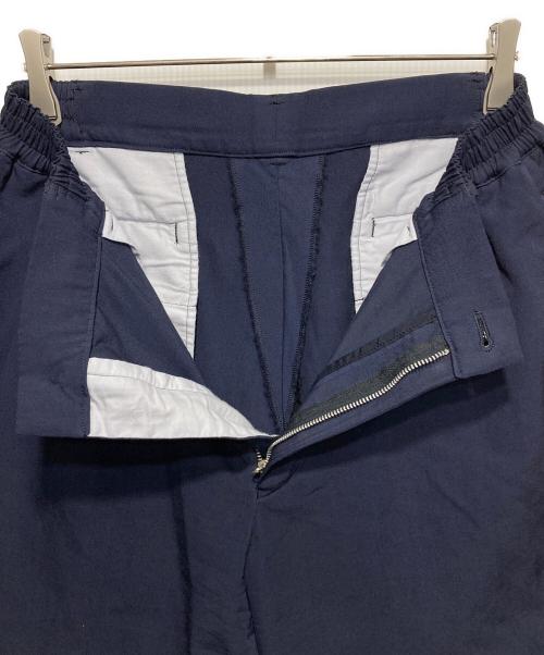 COMME des GARCONS HOMME DEUX（コムデギャルソン オム ドゥ）COMME des GARCONS HOMME DEUX (コムデギャルソン オム ドゥ) 製品染めウールギャバパンツ ネイビー サイズ:Lの古着・服飾アイテム