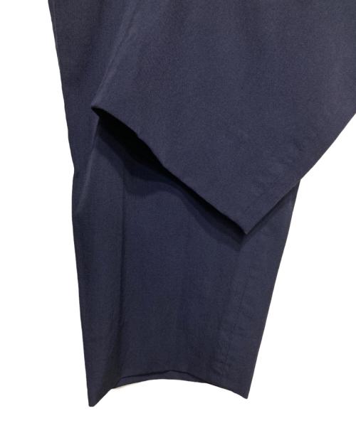 COMME des GARCONS HOMME DEUX（コムデギャルソン オム ドゥ）COMME des GARCONS HOMME DEUX (コムデギャルソン オム ドゥ) 製品染めウールギャバパンツ ネイビー サイズ:Lの古着・服飾アイテム