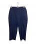 COMME des GARCONS HOMME DEUX（コムデギャルソン オム ドゥ）の古着「製品染めウールギャバパンツ」｜ネイビー