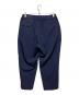 COMME des GARCONS HOMME DEUX (コムデギャルソン オム ドゥ) 製品染めウールギャバパンツ ネイビー サイズ:L：24000円