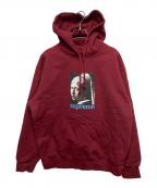 SUPREMEシュプリーム）の古着「PEARL HOODED SWEATSHIRT/スウェットパーカー」｜レッド