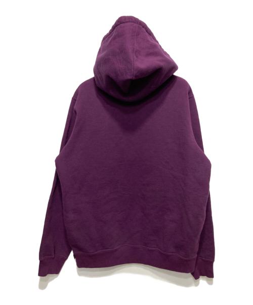 SUPREME（シュプリーム）SUPREME (シュプリーム) ZIP POUCH HOODED SWEATSHIRT/スウェットパーカー パープル サイズ:Mの古着・服飾アイテム