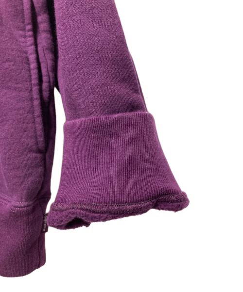SUPREME（シュプリーム）SUPREME (シュプリーム) ZIP POUCH HOODED SWEATSHIRT/スウェットパーカー パープル サイズ:Mの古着・服飾アイテム