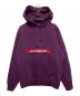 SUPREME（シュプリーム）の古着「ZIP POUCH HOODED SWEATSHIRT/スウェットパーカー」｜パープル
