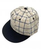 COOPERSTOWN BALL CAPクーパーズタウンボールキャップ）の古着「キャップ」｜アイボリー×ブラック