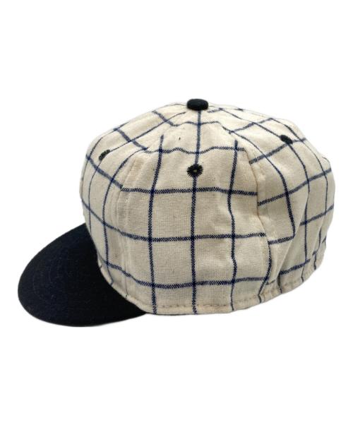 COOPERSTOWN BALL CAP（クーパーズタウンボールキャップ）COOPERSTOWN BALL CAP (クーパーズタウンボールキャップ) キャップ アイボリー×ブラックの古着・服飾アイテム