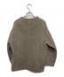 DANTON (ダントン) WOOL LIGHT PILE COLLARLESS JACKET/パイルジャケット ベージュ サイズ:34：8000円